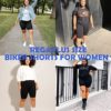 NexiEpoch 2 Pack Biker Shorts for Women Plus Size High Waisted - 8" Buttery Soft Shorts for Workout Yoga Running（2X, 3X） - Image 3