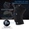 Volleyball Knee Pads,Knee Compression Sleeve Support for Men Women with High Protection Pads ,Professional Grade Knee Pads for Running,Meniscus Tear,ACL,Arthritis,Joint Pain Relief - Image 2