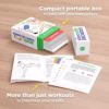 WorkoutLabs Exercise Cards: Bodyweight – Premium Home & Gym Workout Flash Cards Deck for Women and Men with 60 Exercises and 12 No Equipment Routines · Waterproof Plastic Fitness Flashcards - Image 4