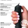 Mace Brand Triple Action Pepper Spray, Pocket Model, Personal Model or Police Model, Black - Image 5