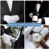 20 Pcs Moisturizing Gloves for Dry Hands Overnight, Selizo 10 Pairs White Cotton Gloves for Women Eczema, Hand Moisturizer Sleeping Spa Gloves for Dry Hands Eczema - Image 6