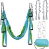 XIANGGUI 1983 Yoga Hammock Aerial Yoga Hammock Set Up Anti-Gravity Yoga Swing Super Powerful Aerial Yoga Upside Down Exercise and Extension Belt Pilates - Image 5