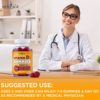 Vitamin D3 5000 IU 125mcg Gummies by New Age - 2 Pack - Support Immune Health - Non-GMO, Gluten-Free, Dairy-Free, No Gelatin - 120 Count - Image 2