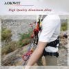 AOKWIT Rescue Figure 8 Descender Climbing Gear Downhill Equipment 35KN/3500kg 7075 Aluminum Alloy Rigging Plate for Climbing Belaying and Rappeling Device - Image 4