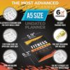 Advanced Fitness Journal for Women & Men - Perfect Workout Planner for Tracking Your Daily Progress - Body Measuring Tape Included w/ Notebook - Exercise Log Book for Weightloss & Weight Lifting (Fitness Journal) - Image 3