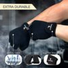 Atercel Workout Gloves for Men and Women, Exercise Gloves for Weight Lifting, Cycling, Gym, Training, Breathable and Snug fit - Image 4