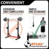 Atlas Shoulder Builder – Build Shoulder Strength and Mass at Home with Calisthenics Exercises - Assisted Handstand Pushups, Handstands, One Arm Pushups, Pushups and Face Pulls - Image 3