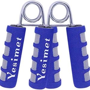 YESIMET 2 Pack Hand Grip Strengthener Set,Finger Gripper- Soft Foam Hand Exerciser for Quickly Increasing Wrist Forearm and Finger Strength