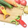Original Vegetable Fruit Peeler Carbon Steel Blade 3 Pack Red/Green/Yellow… - Image 6