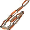 Fusion Climb 12 Individual Loop Daisy Chain 5000 lb Test Stitched Nylon Webbing 40" x 0.75" Gray/Orange, One Size - Image 3