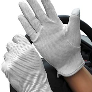 Mens Driving Gloves Summer UV Sun gloves Non Slip Touchscreen Cotton Gloves Outdoor Sunblock Gloves for Cycling Motorcycle