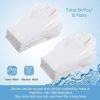 Rovtop White Gloves,12 Pairs Gloves for Dry Hands Eczema Hand Moisturizing, Sleeping Hand Mask Lotion Gloves - Image 6
