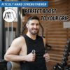 FitColt Hand Grip Strengthener Set, 3 Pack 100-200 LBS Hand Gripper, Hand Exerciser, Metal Heavy Grip Strength Trainer, Hand Strengthener for Finger Wrist Forearm - Image 7