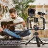 NEEWER Universal Phone Video Rig Kit Compatible with iPhone 14 Plus 14 13 12 Pro Android, Aluminum Handheld Phone Cage with Silicone Handles, Video Stabilizer Rig for Vlog Videography Live Streaming - Image 3