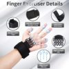 Finger Exerciser,Taie Hyung Finger Strengthener 40LB+60LB+75LB Hand Grip Strength Trainer Hand Extension Exerciser for Strength Therapy Hand Grip Strengthener for Musicians Athletes - Image 4