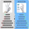 20 Pcs Moisturizing Gloves for Dry Hands Overnight, Selizo 10 Pairs White Cotton Gloves for Women Eczema, Hand Moisturizer Sleeping Spa Gloves for Dry Hands Eczema - Image 3
