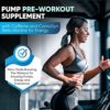 Pre Workout Powder for Men and Women, Pump Pre-Workout Supplement with Caffeine, Beta Alanine for Energy, Nitric Oxide Booster with L-Arginine, L-Citrulline, Watermelon Flavor, 30 Servings - Image 5