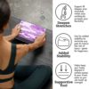 Yogi Bare Marble Yoga Block - Firm EVA Foam Yoga Brick - Pilates, Yoga Exercise Equipment & Meditation Accessories - Latex Free - 9" x 6" x 3" - Image 2
