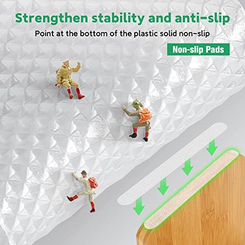 Nnewvante Yoga Meditation Bench, Meditation Kneeling Stool with Foldable Legs, Ergonomic Bamboo Seiza Yoga Benches, Wooden Meditation Chair for Praying, Folding Prayer Kneeler Seat - Image 7