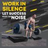 Yes4All Silencer Drop Pads/Weightlifting Drop Pads with PVC Cover & Easy Carry Handles – Sold in Pairs - Image 7