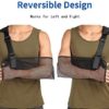 Cool Mesh Arm Sling Medical Shoulder Immobilizer Thumb Support Rotator Cuff Wrist Brace Strap Lightweight Breathable Comfort for Broken&Fractured Bones - Image 5
