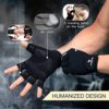 Atercel Workout Gloves for Men and Women, Exercise Gloves for Weight Lifting, Cycling, Gym, Training, Breathable and Snug fit - Image 2