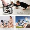NEEWER Universal Phone Video Rig Kit Compatible with iPhone 14 Plus 14 13 12 Pro Android, Aluminum Handheld Phone Cage with Silicone Handles, Video Stabilizer Rig for Vlog Videography Live Streaming - Image 2