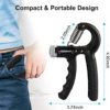 Adjustable Grip Strength Trainer, Strength Exerciser for Finger Hand Wrist and Forearm, hand gripper for therapy，Suitable for Home Gym Athlete Training and Rehabilitation Training - Image 5