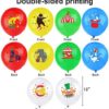 Circus Carnival Banner Backdrop,20 Carnival Balloons 11 Carnival Photo Booth Props For Circus Carnival Party Supplies Decorations - Image 3