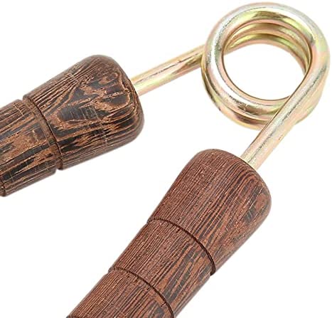Jievazb Hand Grip Strengthener, Wooden Handle Grip Strength Trainer Relieve Wrist & Thumb Pain Wrist Hand Exerciser for Gym Home Office Travel Use - Image 8