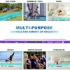 WelandFun Air Mat Tumble Track 10ft/13ft/16ft/20ft Inflatable Gymnastics Tumbling Mat 4/6/8 inchs Thickness Mats for Home Use/Gym/Yoga/Training/Cheerleading/Outdoor/Beach/Park wih Electric Air Pump - Image 4