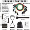 Resistance Bands, Resistance Band Set, Workout Bands, Exercise Bands for Men and Women, Exercise Bands with Door Anchor, Handles, Legs Ankle Straps for Muscle Training, Physical Therapy, Shape Body - Image 2