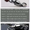 AMYSPORTS Barrel Ball Bearing Swivel Saltwater Stainless Rolling Fishing Swivel Steel High Strength Fishing Swivels Connector Solid Welded Rings Black Nickel - Image 2