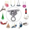 Dakzhou Stainless Steel 304 Heavy Duty Hanger 180°360° Swing 1200 LB Mounting Auger Installation Guide Playground Porch Swing Sandbag Yoga Hammock Stand Wooden Indoor-Outdoor - Image 4
