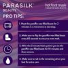 Parasilk Beauty Hot Foot Mask – 1 Pair Self Contained Paraffin Wax Boots for Intensive Hydration. Infused with Coconut Oil, Argan Oil, Marula Oil, and Vitamin E. One Size Fits Most - Image 6