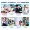 Dermrelief Cotton Gloves - for Beauty, Dry Hands, Eczema, Dermatitis and Psoriasis (Large, 3 Pairs) - Image 6
