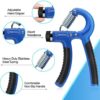 Hand Grip Exerciser Strengthener (5 Piece Set) for Kid Adult, Adjustable Grip Strength Trainer, Hand Squeezer Grip Stress 3D Balls, Finger Strength Trainer for Workout, Stress Relief - Image 3