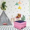 Matladin Incline Gymnastics Mat, 48"x24"x14" Tumbling Mats, Folding Gymnastics Cheese Wedge Mat, Gym Fitness Tumbling Skill Shape Mat for Kids Girls Home Training Exercise - Image 6