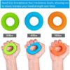 Hand Grip Strength Trainer, (6pcs) Hand Exerciser, Finger Stretchers, Hand Grip Exerciser Strengthener, Relieve Carpal Tunnel, Hand Therapy, Perfect for Musicians, Athletes, Rock Climbing - Image 3