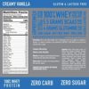 Isopure Creamy Vanilla Whey Isolate Protein Powder with Vitamin C & Zinc for Immune Support, 25g Protein, Zero Carb & Keto Friendly, 3 Pounds (Packaging May Vary) - Image 3