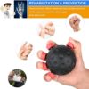 Hand Grip Strengthener Finger Exerciser Hand Gripper with Independent Keys, Elasticity 15KG 30KG Available - Image 3