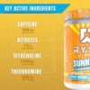 Ryse Project Blackout Pre Workout | Pump, Energy, Strength | Caffeine, Vitacholine, Nitrates, and Theobromine | 25 Servings (Sunny D Tangy Original) Servings Based ON Weight NOT Volume - Image 6