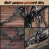 SOMA Rifle Sling with QD Sling Swivel Mounts, 2 Point Paracord Gun Sling with Quick-Adjust Length Rifle Strap - Image 3