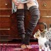 Scoks Stockings OVER KNEE Girls Warm Ladies Socks Long the Cotton Thigh Women High Socks - Image 2