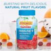 Emergen-C Immune+ Immune Gummies, Vitamin D plus 750 mg Vitamin C, Immune Support Dietary Supplement, Caffeine Free, Gluten Free, Raspberry Flavor - 45 Count - Image 3
