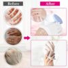 24 Pcs White Cotton Gloves for Dry Hands Moisturizing Gloves Overnight Eczema Gloves Kids Sleep Gloves for Women Cosmetic Jewelry Silver Moisturizing Coin Inspection Gloves - Image 4