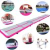 CNSPORT 10ft/13ft/16ft/20ft/23ft/26ft Inflatable Gymnastics Airtrack Tumbling Mat Air Track Floor Mats with Electric Air Pump for Home Use/Training/Cheerleading/Beach/Park and Water - Image 3