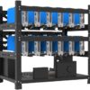 XIANXIAN Mining Rig Frame 12 GPU, Open Air Mining Rig Frame Mining Case Rack Motherboard Bracket Computer Case Support to Dual - Image 5