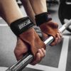 Premium Weight Lifting Wrist Hooks Straps for Maximum Grip Support - Deadlift Gloves and Grip Pads Alternative in Fitness Gym Power Training Like Pull Up Deadlifting & Shrugs - Image 7