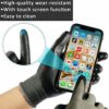 V TRUST 6 Pairs Safety Work Gloves, Smart Screen Touch Work Gloves, Warehouse Gloves with Firm Grip for Men and Women Bulk - Image 3